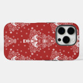 北欧スカンジナビアのクリスマスツリー魔法 Case-Mate iPhoneケース (裏面 (横))