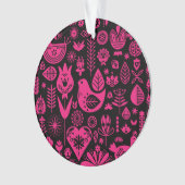 北欧スカンジナビアのクリスマスデコレーション オーナメント (正面)