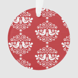 北欧スカンジナビアのクリスマスデコレーション オーナメント