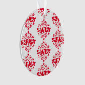 北欧スカンジナビアのクリスマスデコレーション オーナメント (正面)