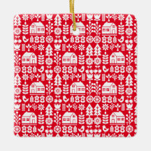 北欧スカンジナビアのクリスマスデコレーション