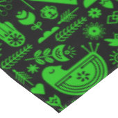 北欧スカンジナビアのクリスマスデコレーション テーブルクロス (アングル)