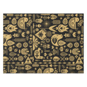 北欧スカンジナビアのクリスマスデコレーション テーブルクロス (正面(横))