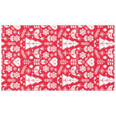 北欧スカンジナビアのクリスマスデコレーション テーブルクロス (正面(横))