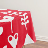 北欧スカンジナビアのクリスマスデコレーション テーブルクロス (インサイチュ)