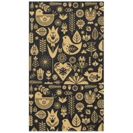 北欧スカンジナビアのクリスマスデコレーション テーブルクロス