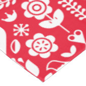 北欧スカンジナビアのクリスマスデコレーション テーブルクロス (アングル)