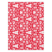 北欧スカンジナビアのクリスマスデコレーション テーブルクロス (正面)