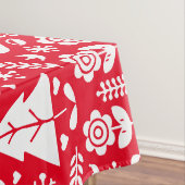 北欧スカンジナビアのクリスマスデコレーション テーブルクロス (インサイチュ)