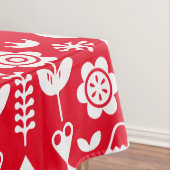 北欧スカンジナビアのクリスマスデコレーション テーブルクロス (インサイチュ)