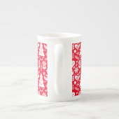 北欧スカンジナビアのクリスマスデコレーション ボーンチャイナマグカップ (裏面)