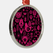 北欧スカンジナビアのクリスマスデコレーション メタルオーナメント (右)