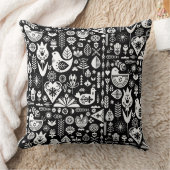 北欧スカンジナビアのクリスマス クッション (ブランケット)