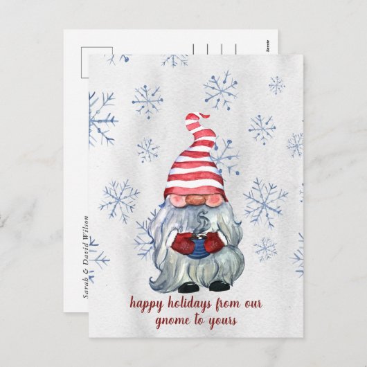 北欧スカンジナビアウィンターハイゲ格言 シーズンポストカード (正面/裏面)