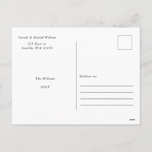 北欧スカンジナビアウィンターハイゲ格言 シーズンポストカード (裏面)