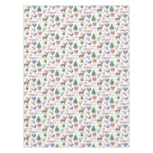 北欧スカンジナビアスタイルクリスマスパターンテーブル テーブルクロス (正面)