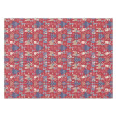 北欧スカンジナビア森林クリスマス テーブルクロス (正面(横))