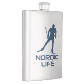 北欧スキーライフ フラスク (右)