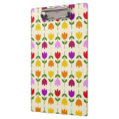 北欧スタイルカラフルオンCrmフラワーパターン クリップボード (左)