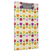 北欧スタイルカラフルオンCrmフラワーパターン クリップボード (右)