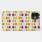 北欧スタイルカラフルオンCrmフラワーパターン Case-Mate iPhoneケース (裏面(横))