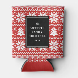 北欧スタイルクリスマスセーターパーティー 缶クーラー