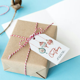 北欧スタイルモダンオーナメントメリークリスマス ギフトタグ