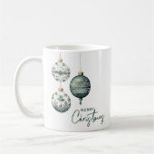 北欧スタイルモダンオーナメントメリークリスマス コーヒーマグカップ (左)