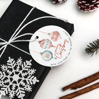 北欧スタイルモダンオーナメントメリークリスマス フェイバータグ