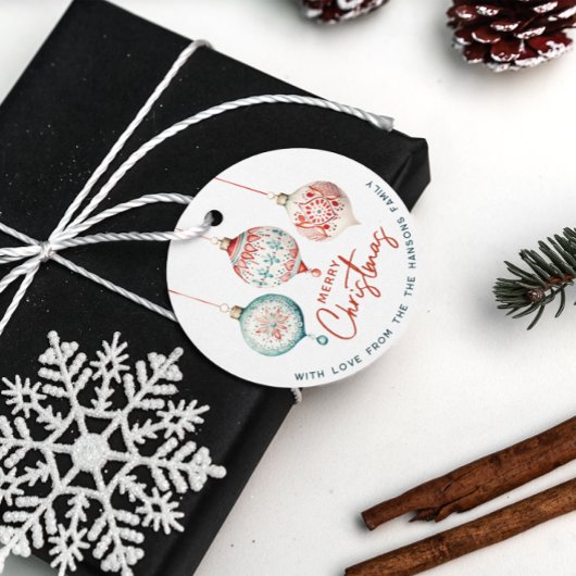 北欧スタイルモダンオーナメントメリークリスマス フェイバータグ