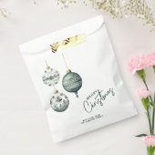 北欧スタイルモダンオーナメントメリークリスマス フェイバーバッグ (封をした状態)