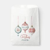 北欧スタイルモダンオーナメントメリークリスマス フェイバーバッグ (正面)