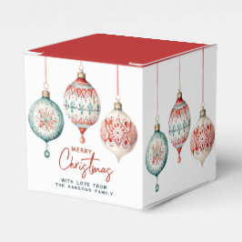 北欧スタイルモダンオーナメントメリークリスマス フェイバーボックス