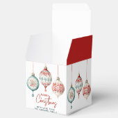 北欧スタイルモダンオーナメントメリークリスマス フェイバーボックス (オープン)