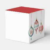 北欧スタイルモダンオーナメントメリークリスマス フェイバーボックス (裏面サイド)