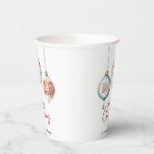 北欧スタイルモダンオーナメントメリークリスマス 紙コップ (左)