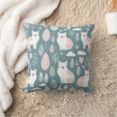 北欧スタイル動物模様クッション クッション (ブランケット)