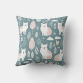 北欧スタイル動物模様クッション クッション (裏面)