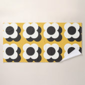 北欧スタイル、フローラヴィンテージパターン バスタオル (バスタオル)