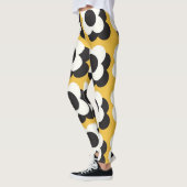 北欧スタイル、フローラヴィンテージパターン レギンス (左)