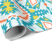 北欧スタイル(trg)のクリスマススノーフレーク ラッピングペーパー (ロールコーナー)