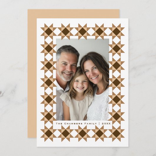 北欧スターフレームクリーム シーズンカード (正面/裏面)