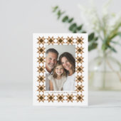 北欧スターフレームクリーム シーズンポストカード (スタンド正面)