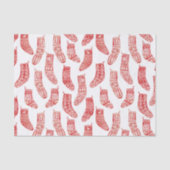 北欧ストッキングスカンジナビアのクリスマスレッドホワイト 薄葉紙 (正面)