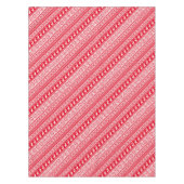 北欧スノーフレークトインデアビュージクリスマスセーター テーブルクロス (正面)