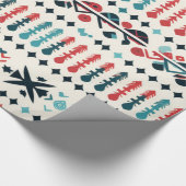 北欧セーターパターン ラッピングペーパー (角)