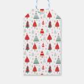 北欧トナカイフェスティバルツリーズメリークリスマス ギフトタグ (裏面)