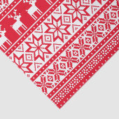 北欧トナカイ醜いクリスマスセーターパーティー 薄葉紙 (詳細)