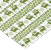 北欧トナカイ&スノーフレーク テーブルクロス (アングル)