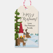 北欧トレックメリークリスマス ギフトタグ (正面)